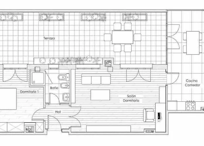 Appartement Con Gran Terraza Y Vistas A La Catedral. Burgo